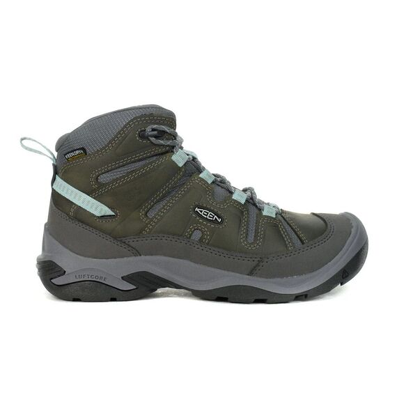 Keen Women's Circadia Mid Steel Grey/Cloud Blue‎ Waterproof Boots 7.5 Wide NIB - Picture 1 of 7